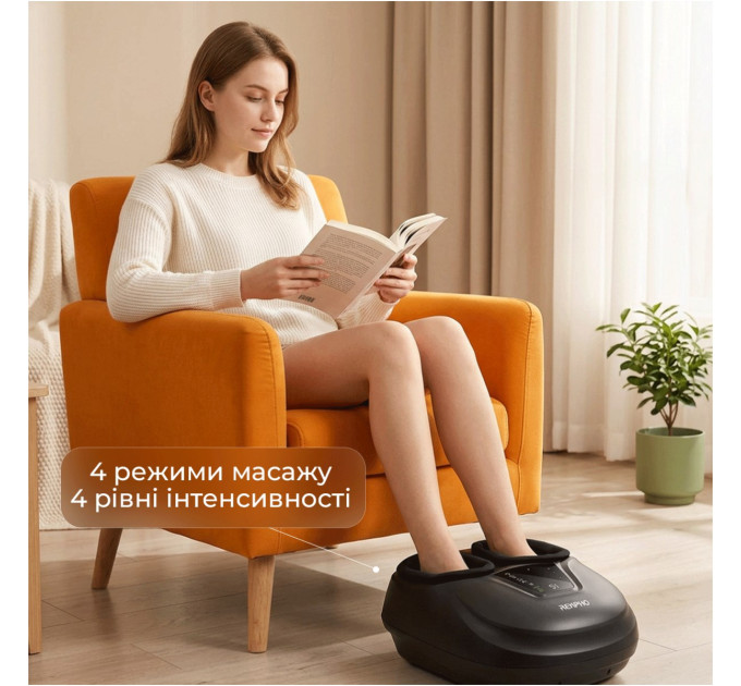 RENPHO Масажер для ніг RENPHO Shiatsu Compact Black (RP-FM058R-BK)