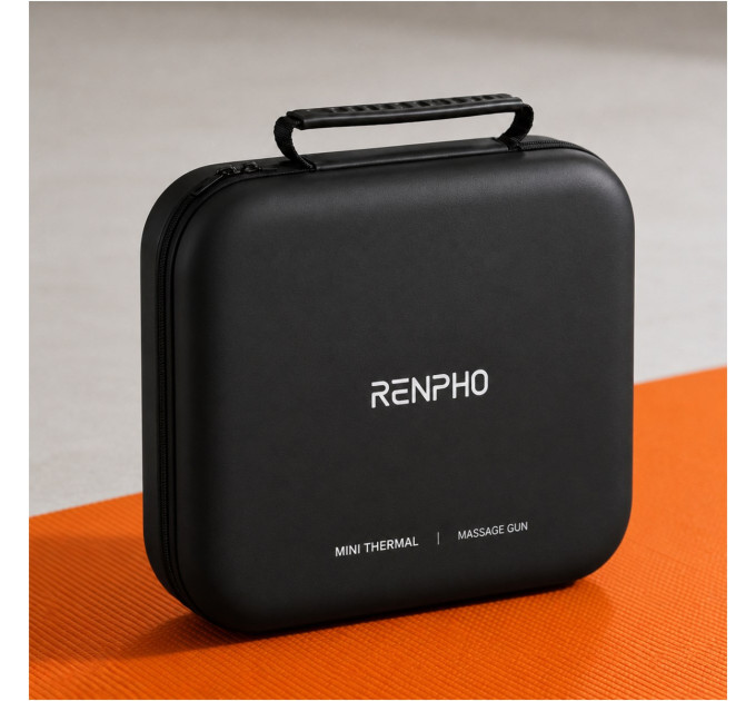 RENPHO Перкусійний масажер RENPHO Mini Thermal Grey (R-WMG10-GY)