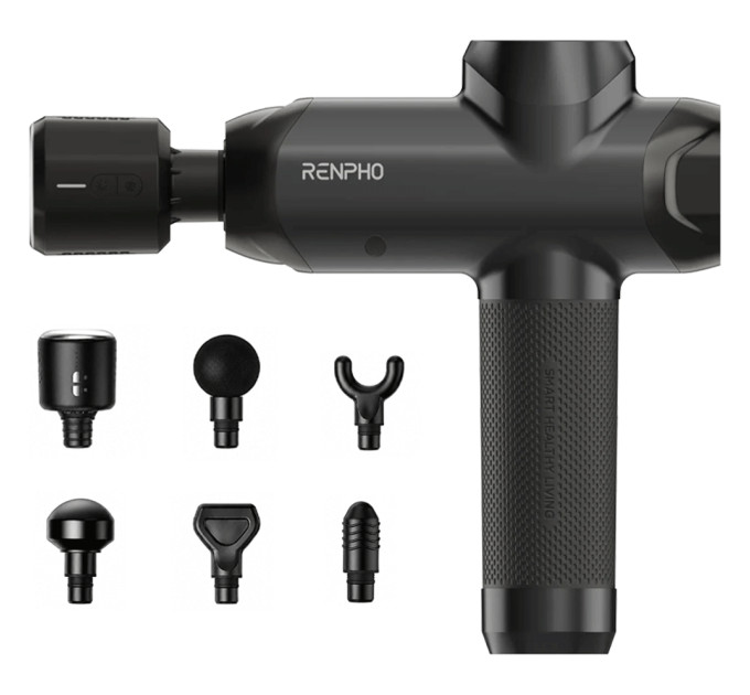 RENPHO Перкусійний масажер RENPHO Power Thermacool Massage Gun (R-C001SH-BK)