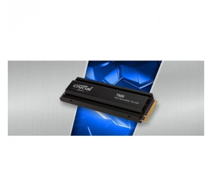Накопичувач SSD M.2 2280 2TB T500 Heatsink Micron (CT2000T500SSD5)