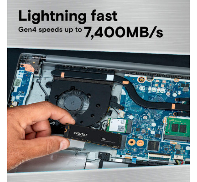 Накопичувач SSD M.2 2280 2TB T500 Micron (CT2000T500SSD8)