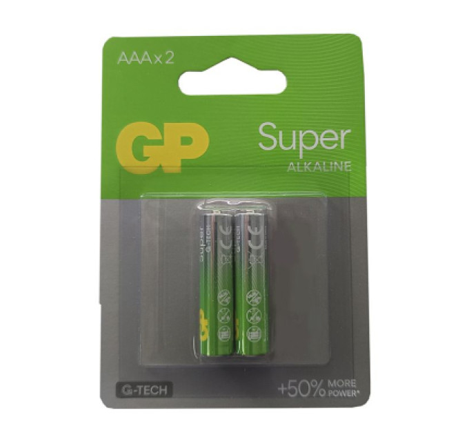 Gp Батарейка Gp ААА LR3 Super Alcaline * 2 (24AETA21-2BC2 / 4891199000041)