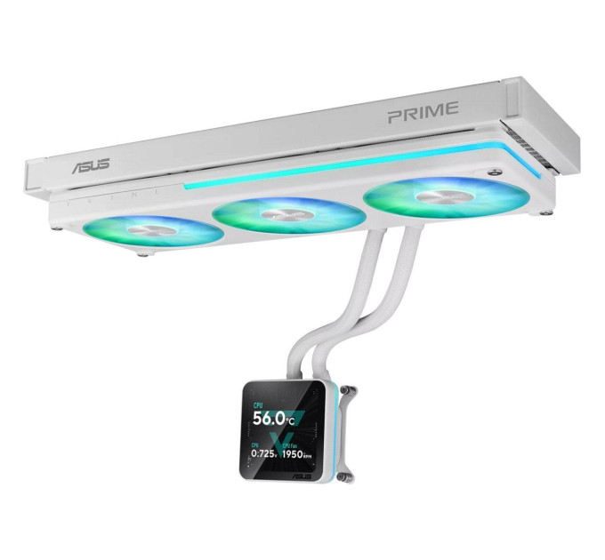ASUS Система водяного охолодження Asus Prime SLC II 360 ARGB LCD White (90RC01W2-B0EAY0)