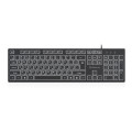 REAL-EL Клавіатура REAL-EL RK-7050 USB Black (EL123100054)