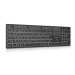REAL-EL Клавіатура REAL-EL RK-725W Wireless/Bluetooth Black (EL123100061)