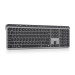 REAL-EL Клавіатура REAL-EL RK-737W Wireless/Bluetooth Black/Grey (EL123100060)