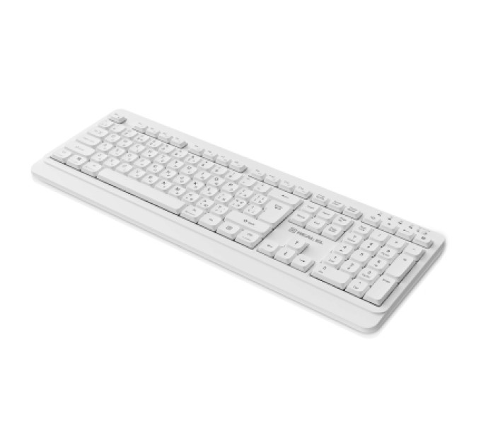 REAL-EL Клавіатура REAL-EL RK-761W Wireless White (EL123100059)