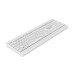 REAL-EL Клавіатура REAL-EL RK-761W Wireless White (EL123100059)