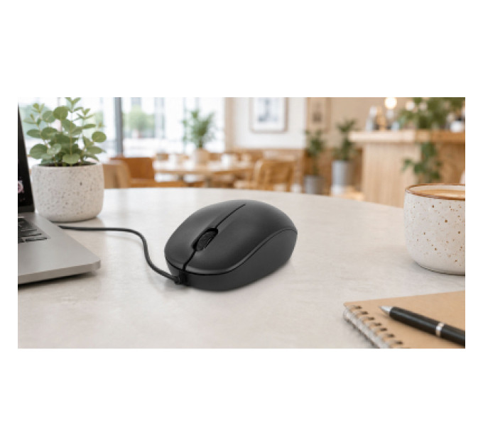 REAL-EL Мишка REAL-EL RM-206 USB Black (EL123200061)
