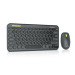 REAL-EL Комплект REAL-EL KIT-635W Wireless/Bluetooth Black (EL123100057)