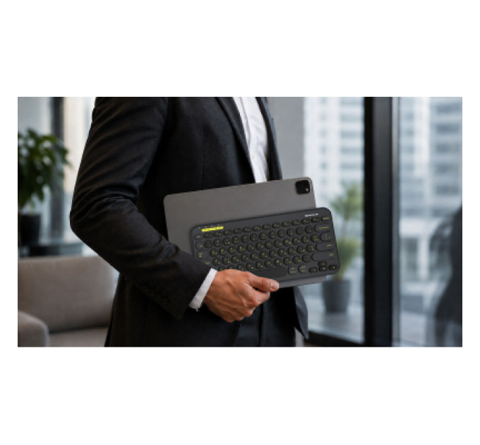 REAL-EL Комплект REAL-EL KIT-635W Wireless/Bluetooth Black (EL123100057)