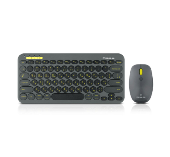 REAL-EL Комплект REAL-EL KIT-635W Wireless/Bluetooth Black (EL123100057)