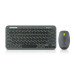 REAL-EL Комплект REAL-EL KIT-635W Wireless/Bluetooth Black (EL123100057)
