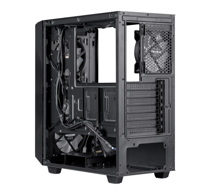 Prologix Корпус Prologix E120 Tempered Glass&Mesh Black