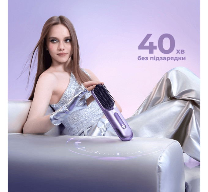 Dreame Випрямляч для волосся Dreame Sleek Berry Purple (AA02B-BP)