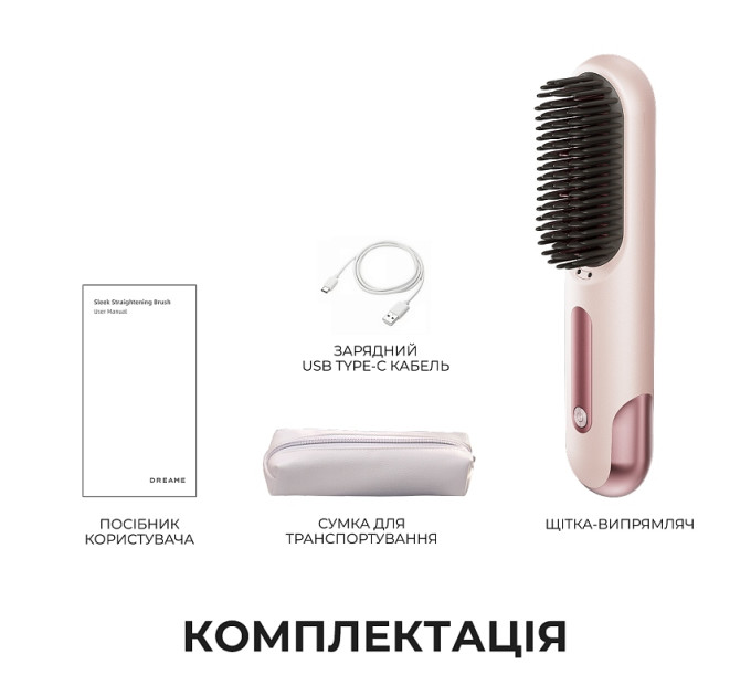 Dreame Випрямляч для волосся Dreame Sleek Berry Purple (AA02B-BP)