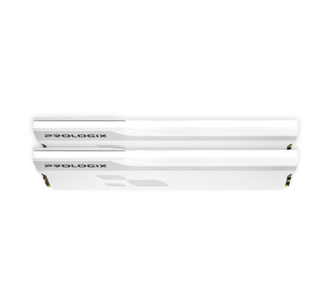 Prologix Модуль пам'яті для комп'ютера DDR4 16GB (2x8GB) 3600 MHz Onyx White Prologix (PRO16GB3600YW4K)