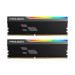 Prologix Модуль пам'яті для комп'ютера DDR5 32GB (2x16GB) 6000 MHz Onyx Black RGB Prologix (PRO32GB6000YBR5K)