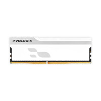 Модуль пам'яті для комп'ютера DDR5 16GB 6000 MHz Onyx White Prologix (PRO16GB6000YW5)