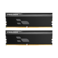 Модуль пам'яті для комп'ютера DDR5 32GB (2x16GB) 6000 MHz Onyx Black Prologix (PRO32GB6000YB5K)