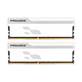 Prologix Модуль пам'яті для комп'ютера DDR4 16GB (2x8GB) 3200 MHz Onyx White Prologix (PRO16GB3200YW4K)
