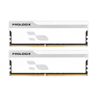 Модуль пам'яті для комп'ютера DDR4 32GB (2x16GB) 3200 MHz Onyx White Prologix (PRO32GB3200YW4K)