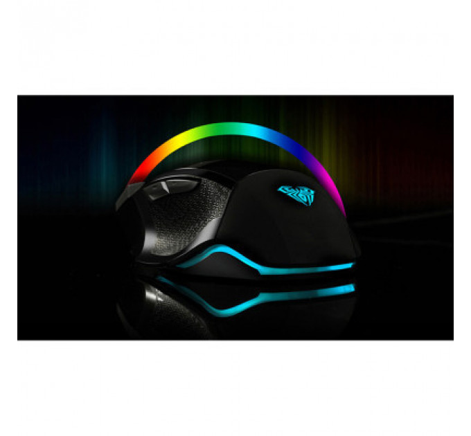 Мишка Aula S12 USB Black (S12)