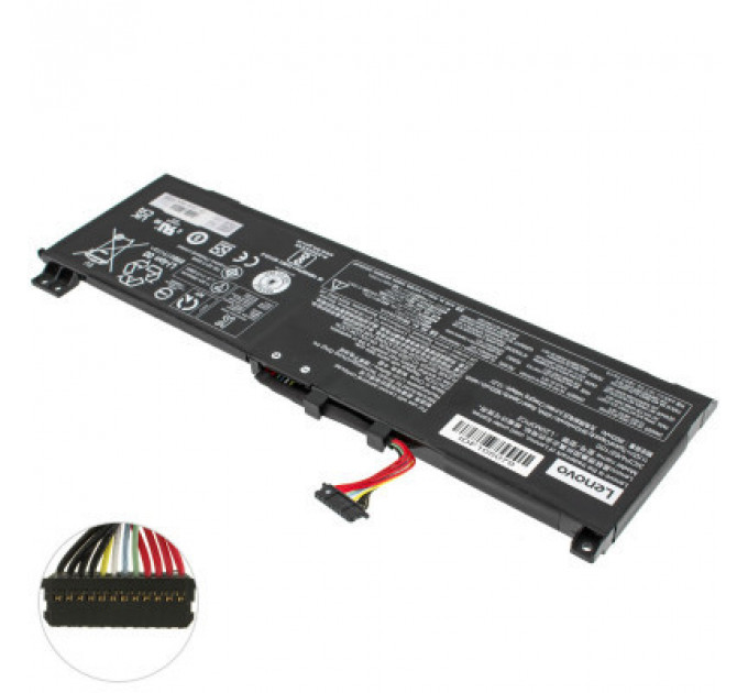 Акумулятор до ноутбука Lenovo Gaming 3-15ACH6 L20C3PC2, 45Wh (3910mAh), 3cell, 11.52V, Li-ion (A47868)