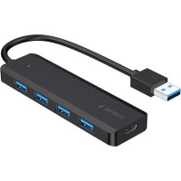 Хаб Gembird UHB-U3P4P-02 на 4 порти USB 3.1