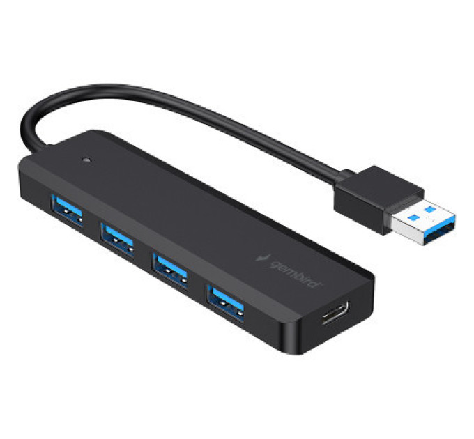 Gembird Хаб Gembird UHB-U3P4P-02 на 4 порти USB 3.1