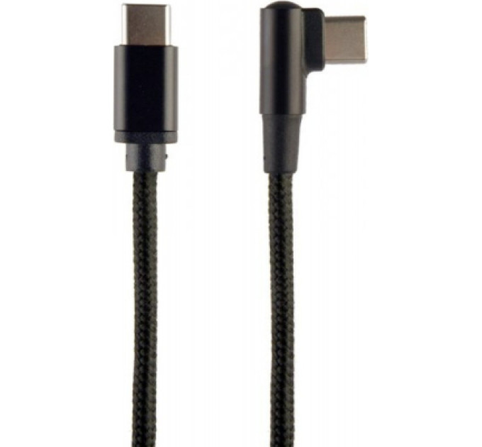 Cablexpert Кабель кутовий Cablexpert CC-USB2-CMCML-0.2M, USB 2.0 С-тато/С-тато, 0.2 м.