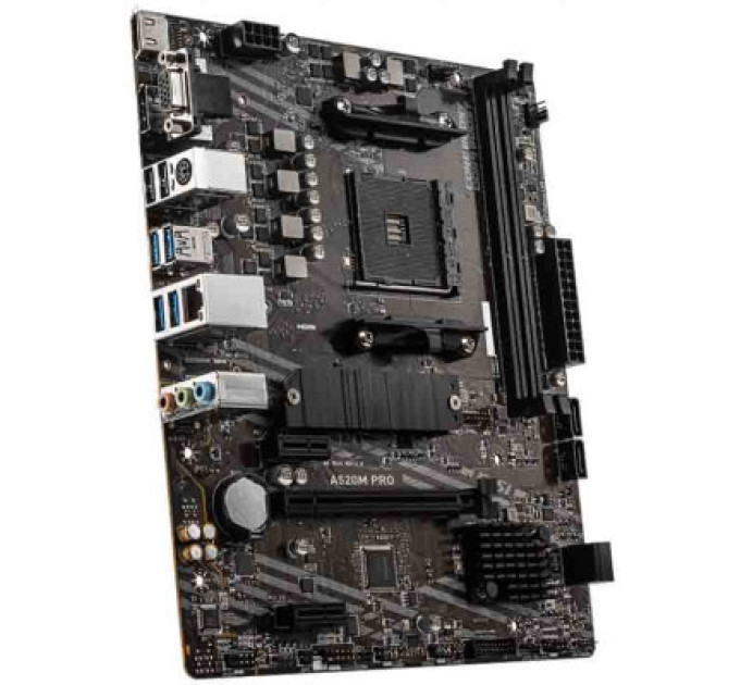 MSI Материнська плата MSI A520M PRO