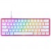 Клавіатура HyperX Alloy Origins 60 Pink (572Y6AA)