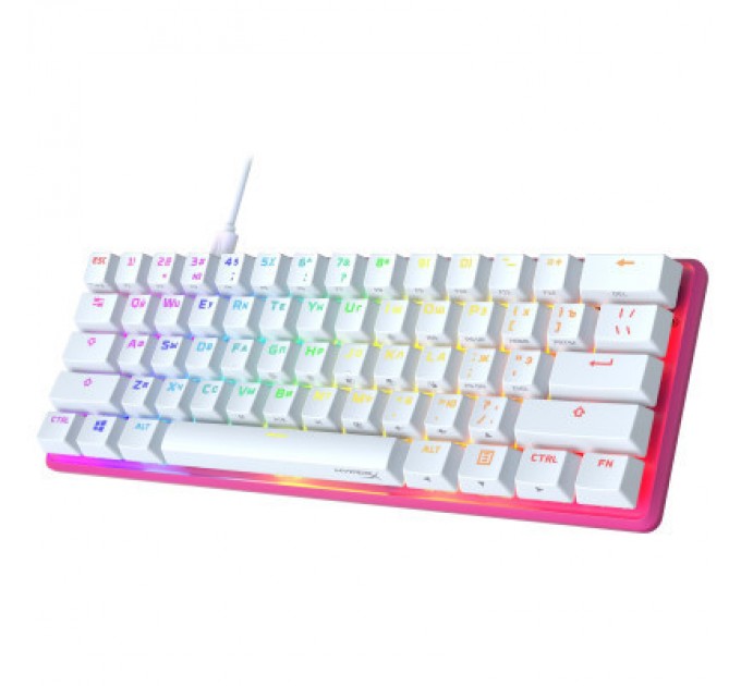 Клавіатура HyperX Alloy Origins 60 Pink (572Y6AA)