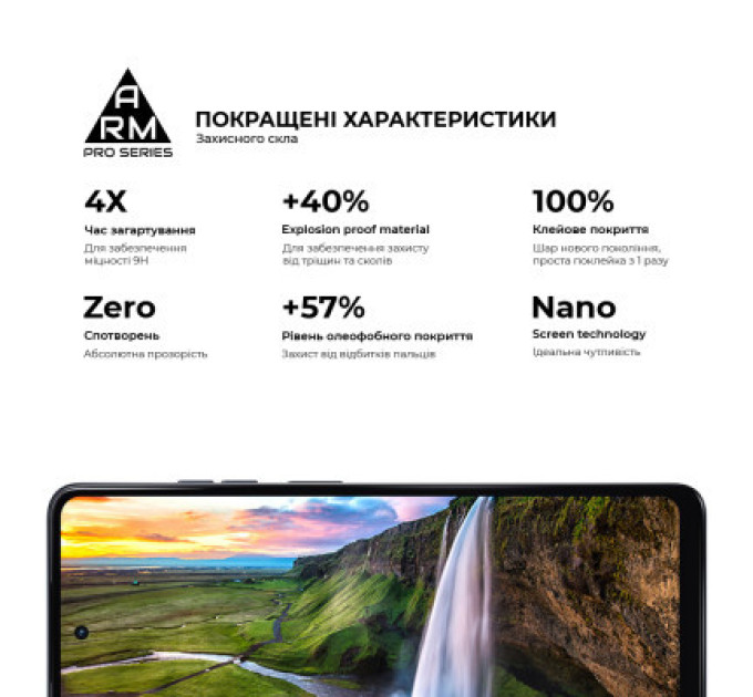 Armorstandart Скло захисне Armorstandart Pro Motorola G04 / G24 / G24 Power Black (ARM74296)