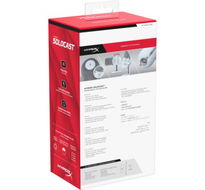 Мікрофон HyperX SoloCast White (519T2AA)