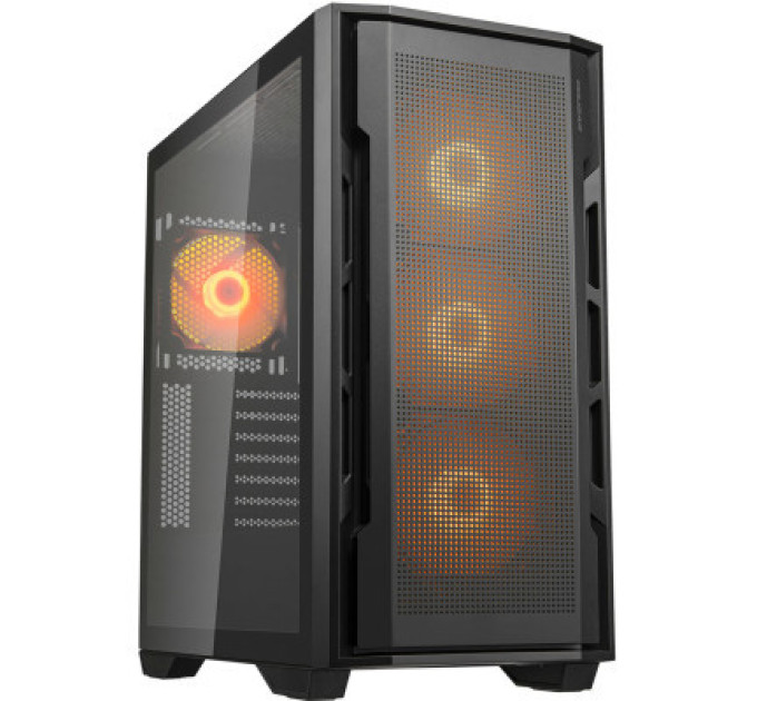 Cougar Корпус комп'ютерний Cougar Uniface RGB, чорний