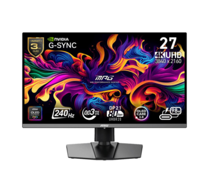 MSI Монітор MSI MPG 272URX QD-OLED
