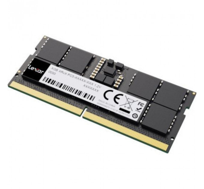 Модуль пам'яті для ноутбука SoDIMM DDR5 16GB 4800 MHz Lexar (LD5DS016G-B4800GSST)