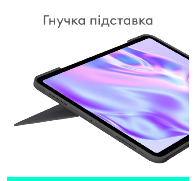 Logitech Чохол до планшета Logitech Combo Touch for iPad Pro 13-inch (M4) GRAPHITE - US (L920-012833)