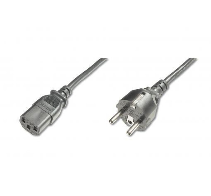 Digitus Кабель живлення C13 1.2m, black Digitus (AK-440110-012-S)