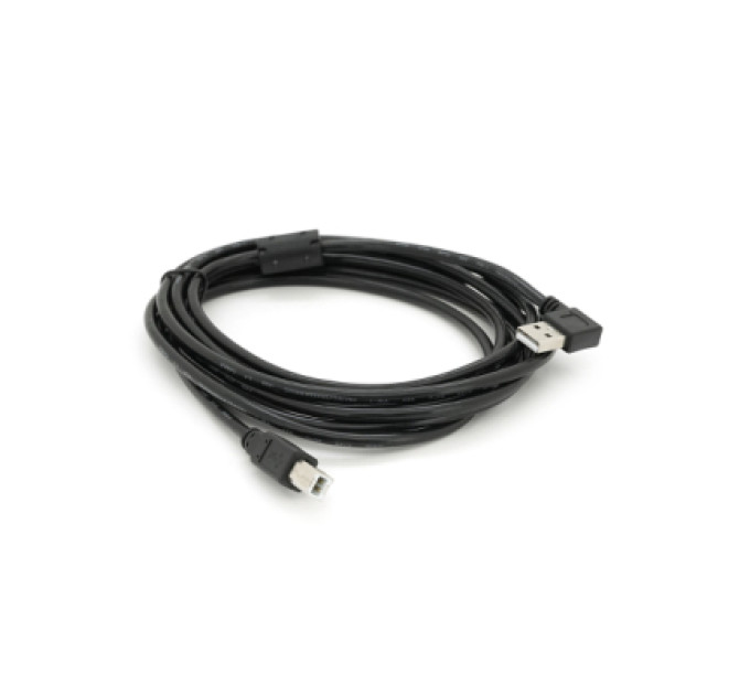 Ritar Кабель для принтера USB 2.0 AM/BM 3.0m 90° corner black Ritar (YT-AM/BM90°-3.0B)