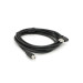 Ritar Кабель для принтера USB 2.0 AM/BM 3.0m 90° corner black Ritar (YT-AM/BM90°-3.0B)