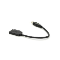 Перехідник USB 3.0 AM to Slimline SATA 13 pin 0.12m for ODD black Voltronic (YT-C3.0-SATA/0.12)