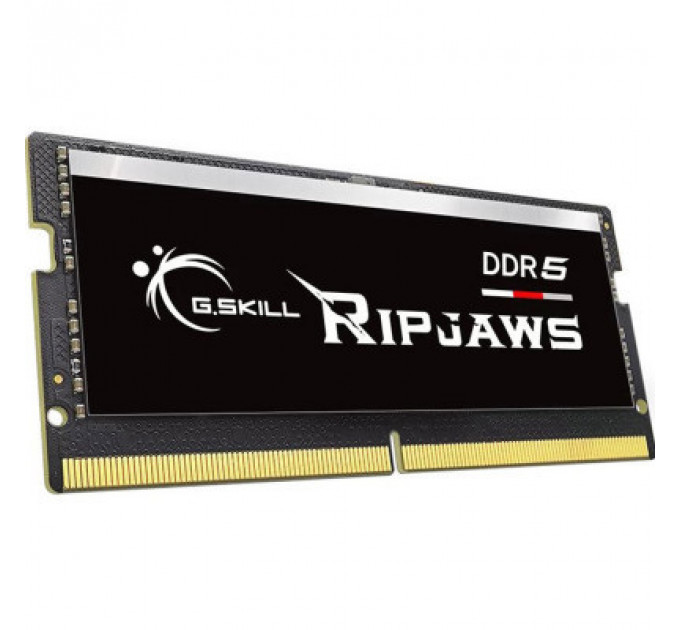 Модуль пам'яті для ноутбука SoDIMM DDR5 16GB 4800 MHz Ripjaws G.Skill (F5-4800S3838A16GX1-RS)