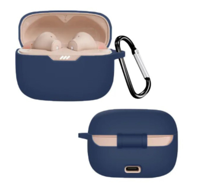 BeCover Чохол для навушників BeCover Silicon для JBL Tune 230 NC TWS Deep Blue (709600)