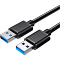 Essager Дата кабель USB 3.0 AM/AM 2.0m 5Gbps black Essager (EXCAA-YTD01)