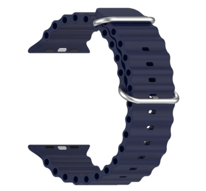 Armorstandart Ремінець до смарт-годинника Armorstandart Ocean Band для Apple Watch 42 (Series 11-10)/41/40/38 Deep Blue (ARM74235)