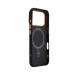 Armorstandart Чохол до мобільного телефона Armorstandart LikeCarbon2 SE MagCase Apple iPhone 17 Pro Kevlar Black Orange (ARM89164)