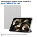 BeCover Чохол до планшета BeCover Ultra Slim Origami Transparent Apple iPad Air 11" M4 2026 Gray (715184)